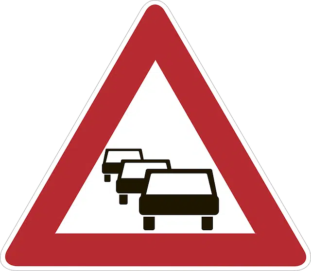 Autoschild, Stau